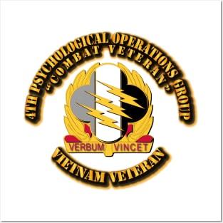 4th Psychological Operations Group without SVC Ribbon Posters and Art